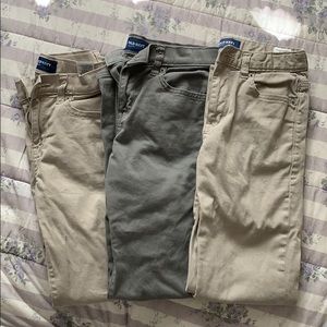 Lot of Old Navy karate jeans